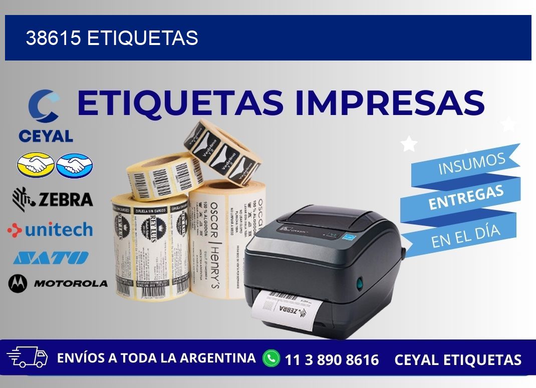 38615 ETIQUETAS