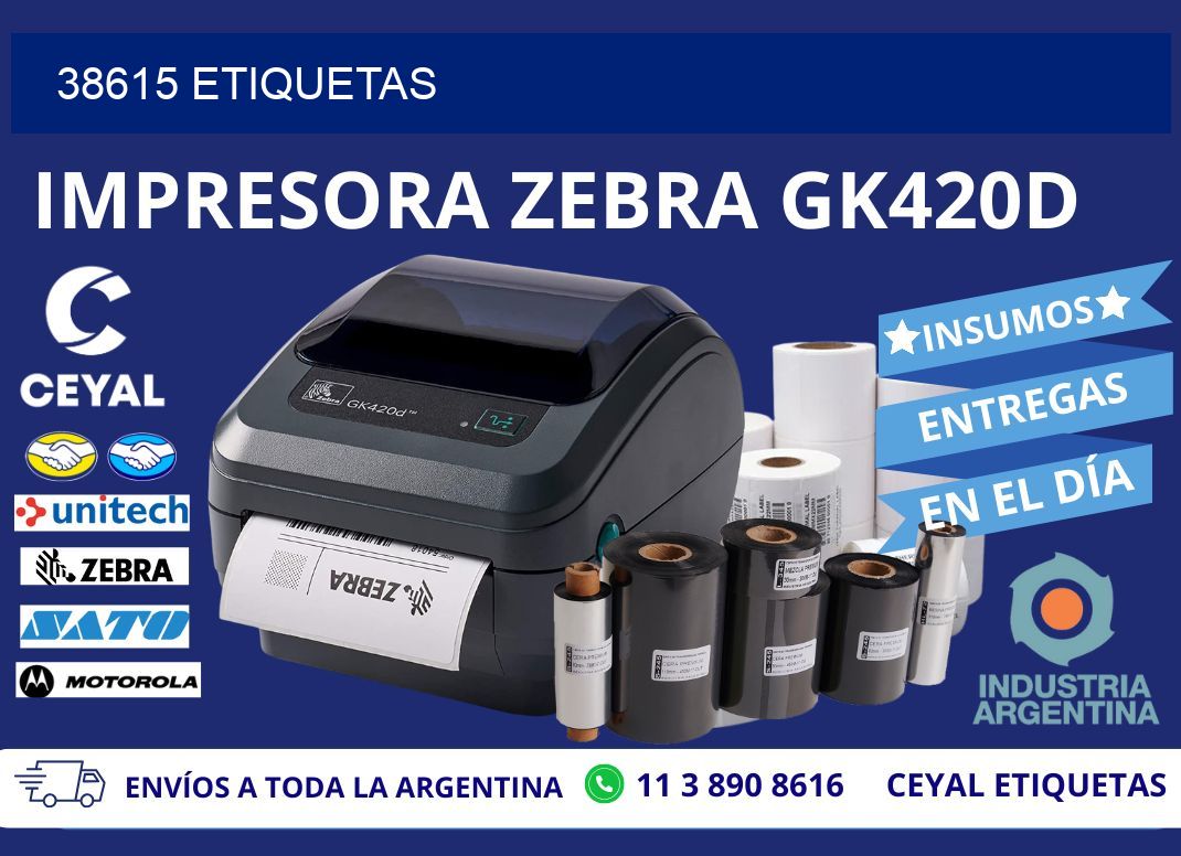38615 ETIQUETAS