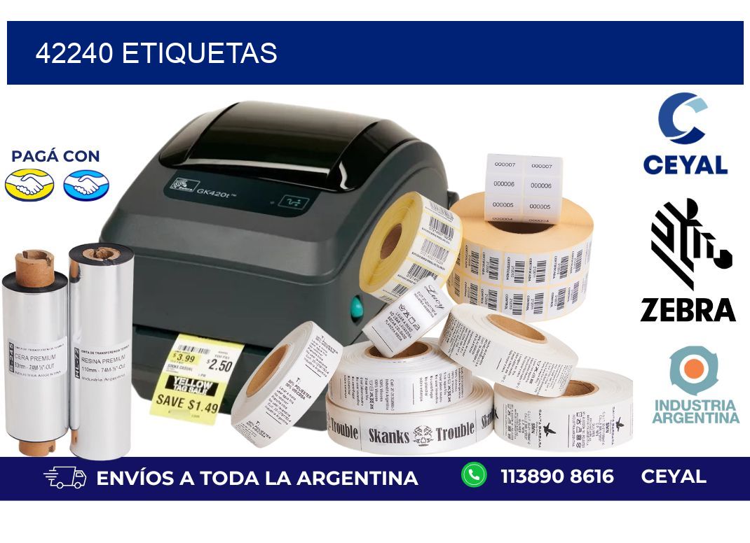 42240 ETIQUETAS