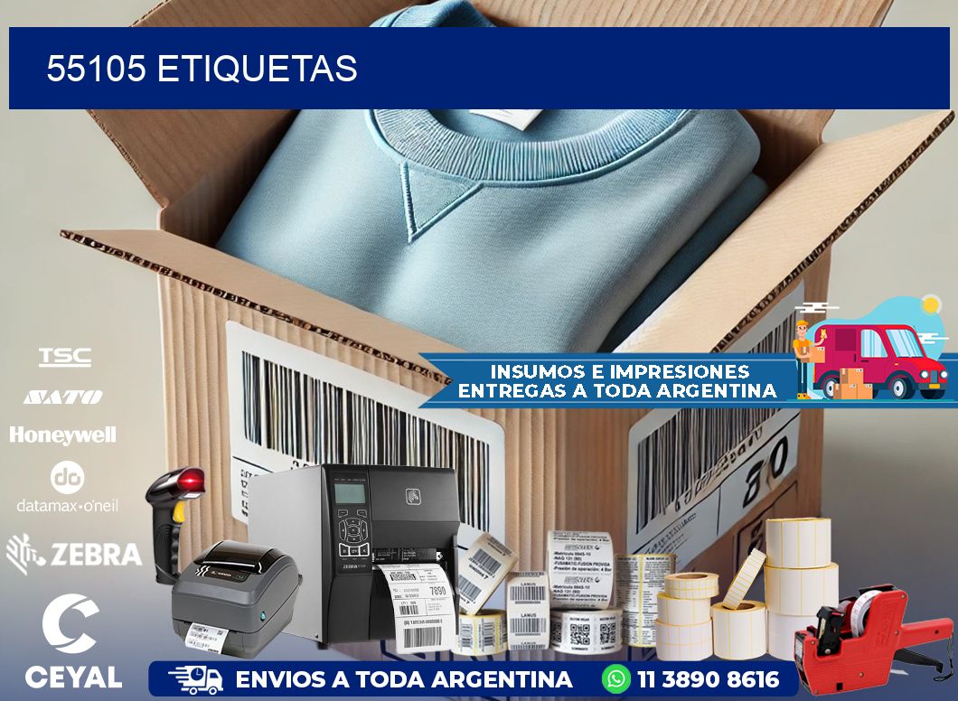 55105 ETIQUETAS