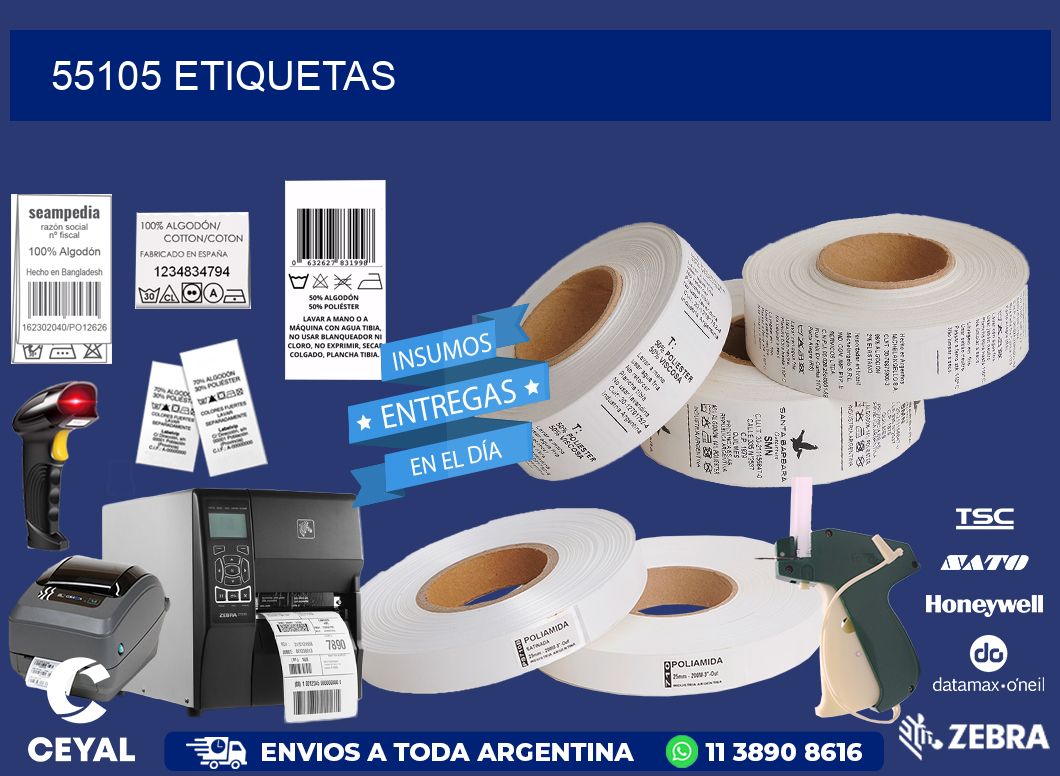 55105 ETIQUETAS