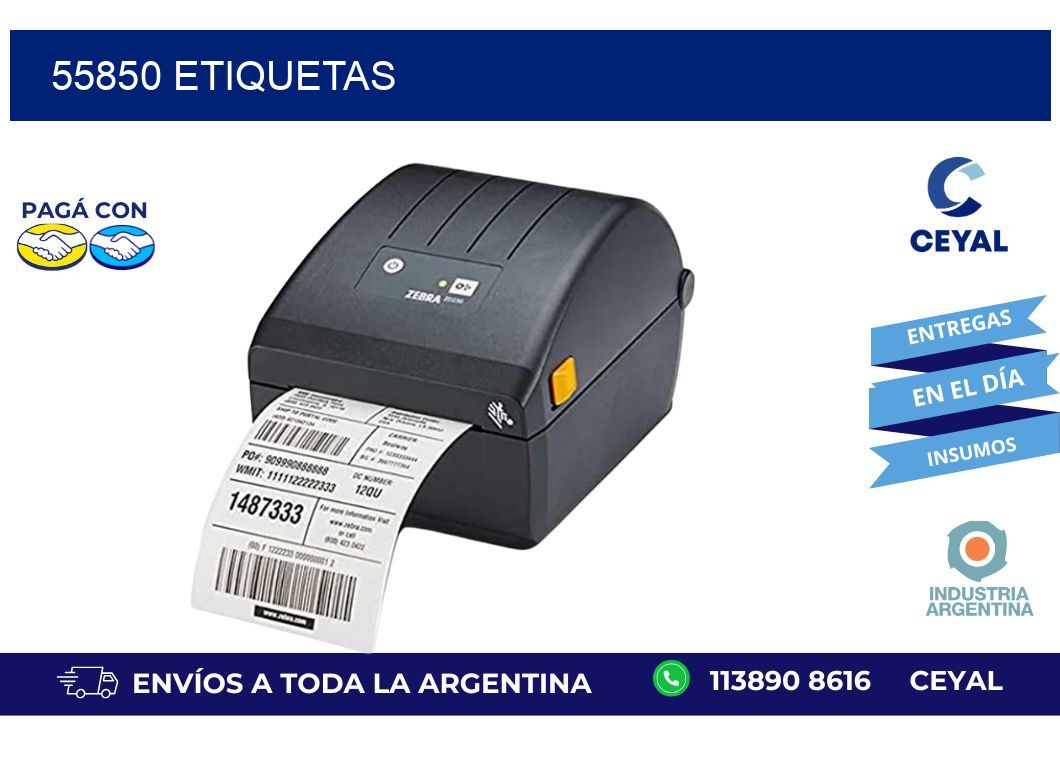 55850 ETIQUETAS