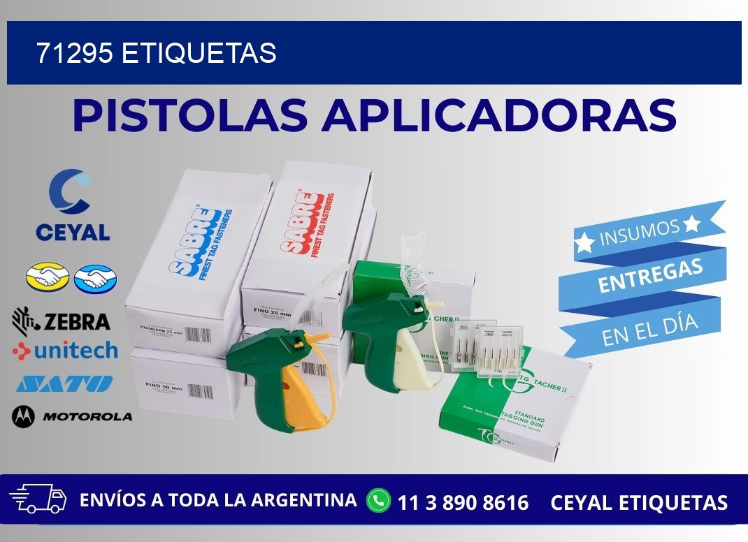71295 ETIQUETAS