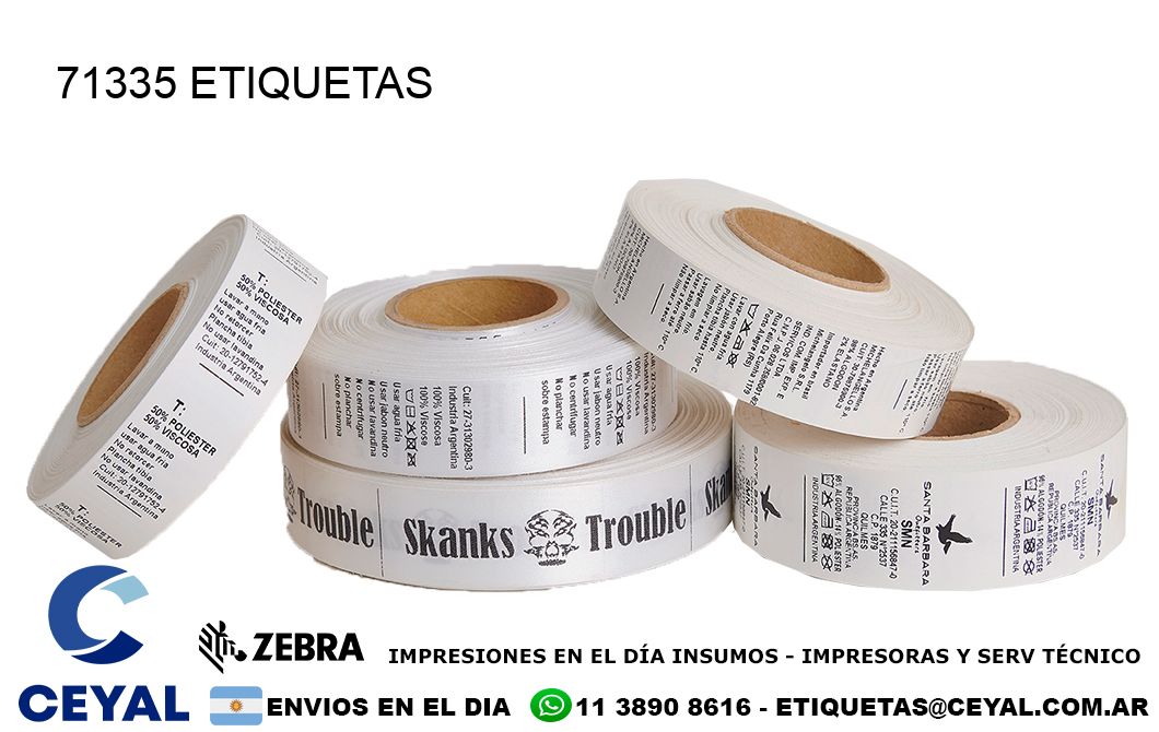 71335 ETIQUETAS