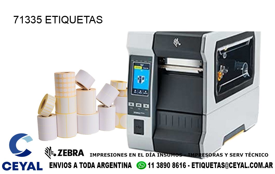 71335 ETIQUETAS