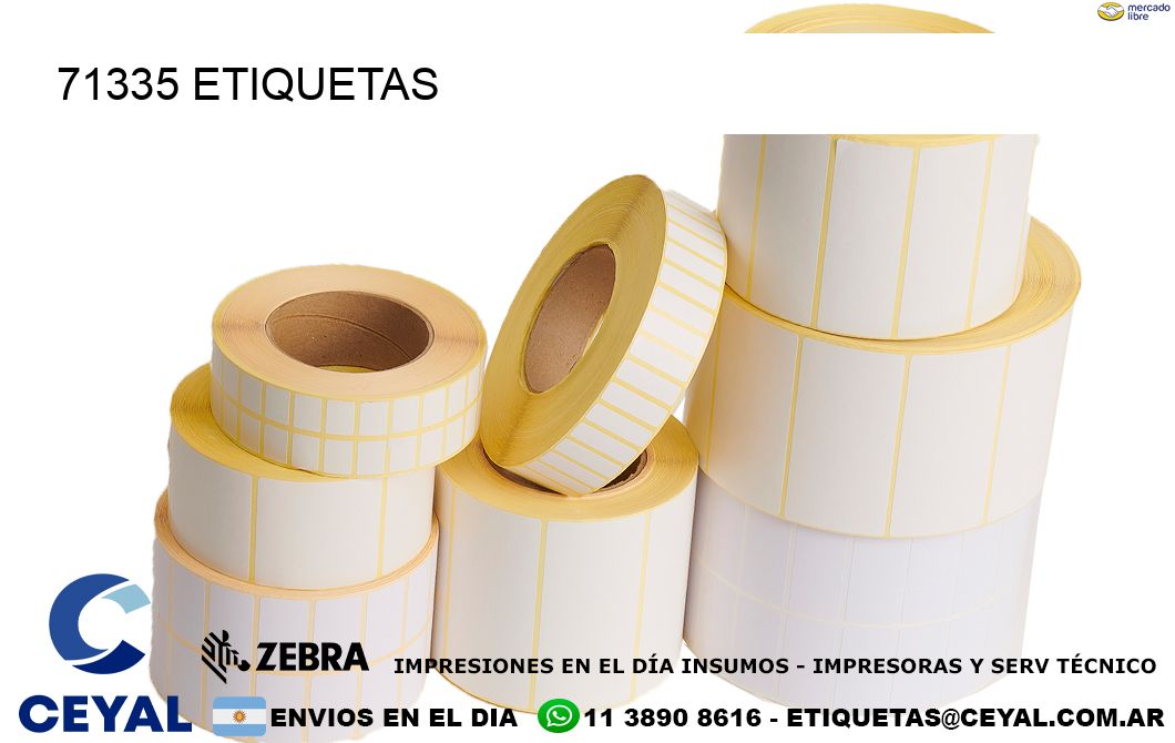 71335 ETIQUETAS