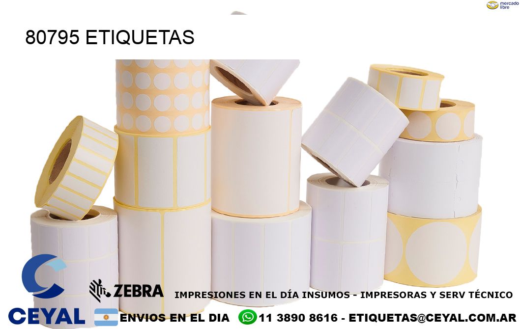 80795 ETIQUETAS