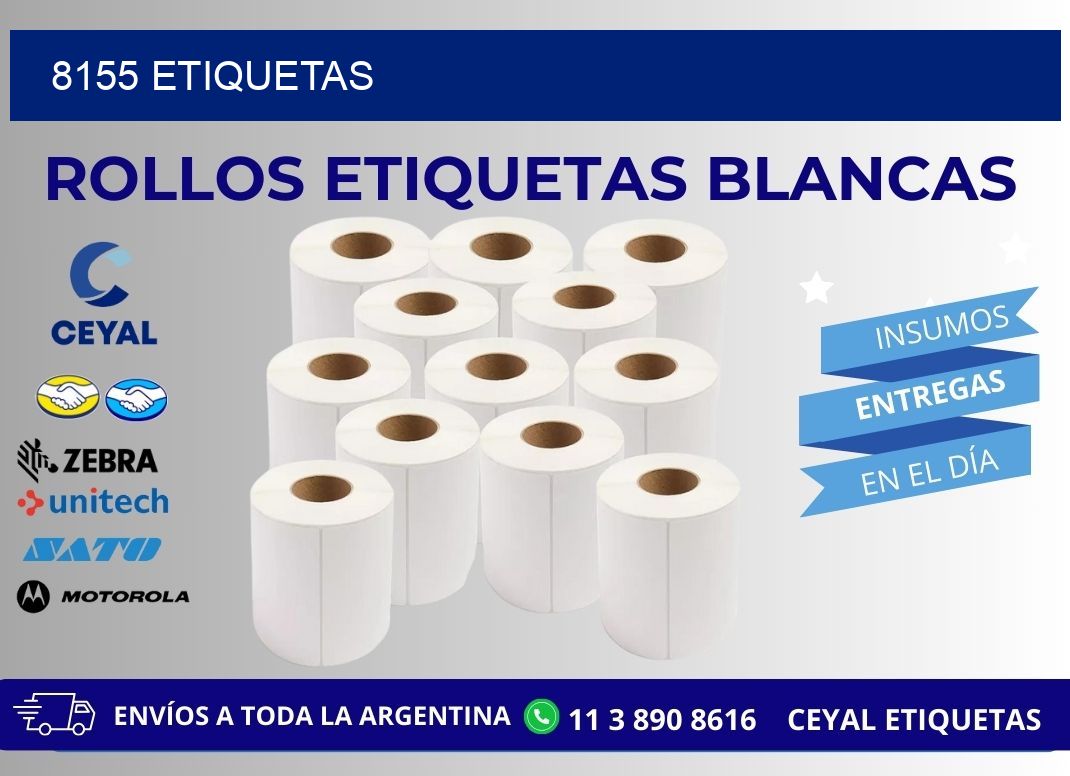 8155 ETIQUETAS