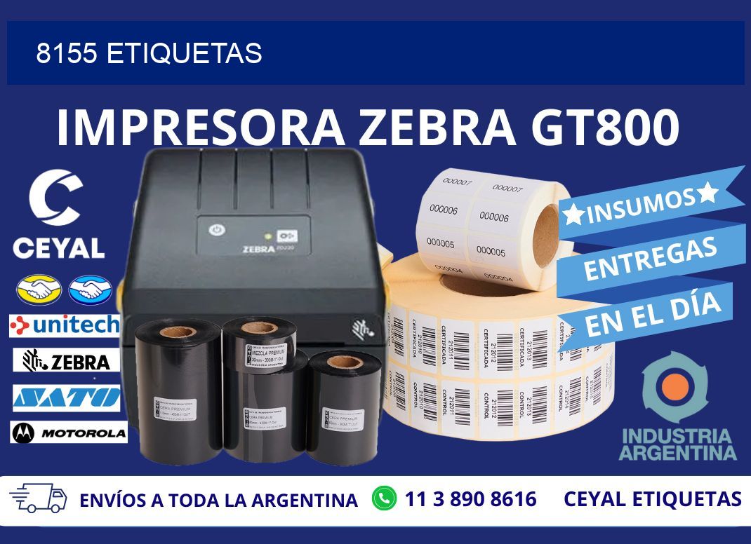 8155 ETIQUETAS