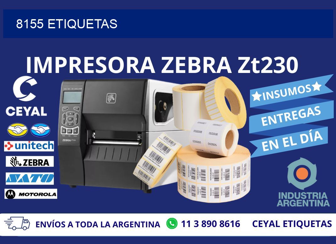 8155 ETIQUETAS