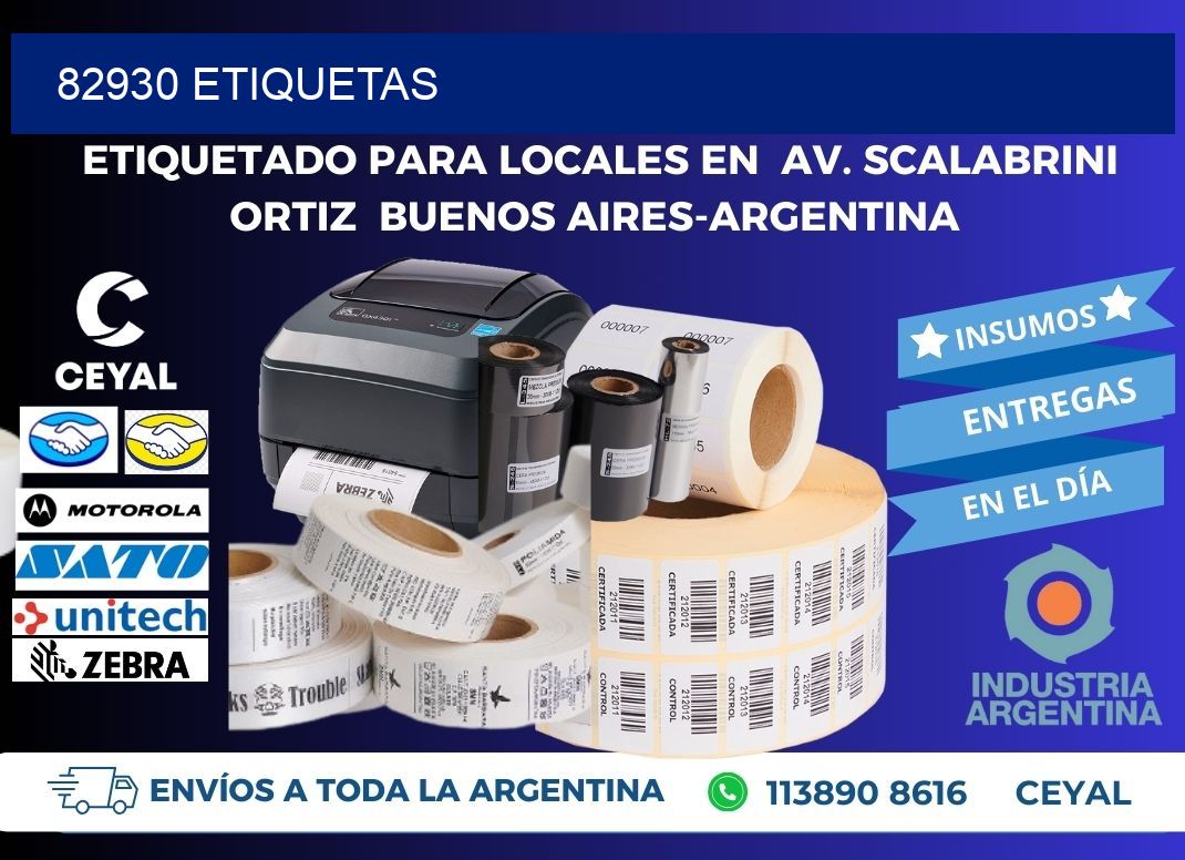 82930 ETIQUETAS