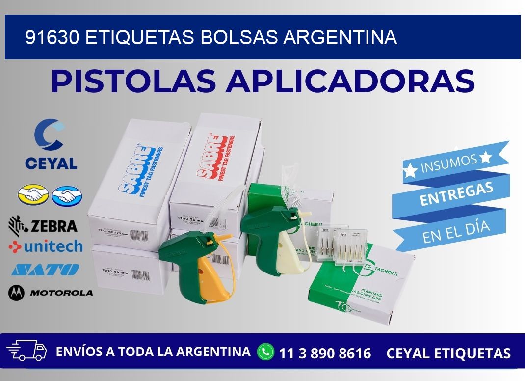 91630 ETIQUETAS BOLSAS ARGENTINA