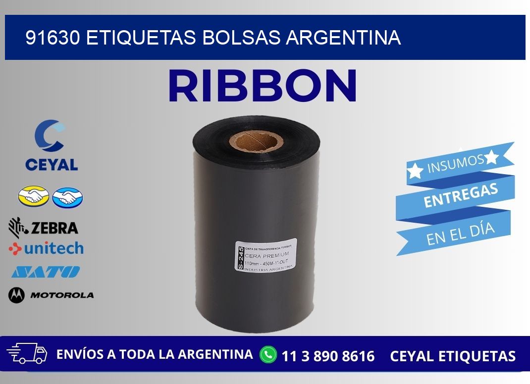 91630 ETIQUETAS BOLSAS ARGENTINA