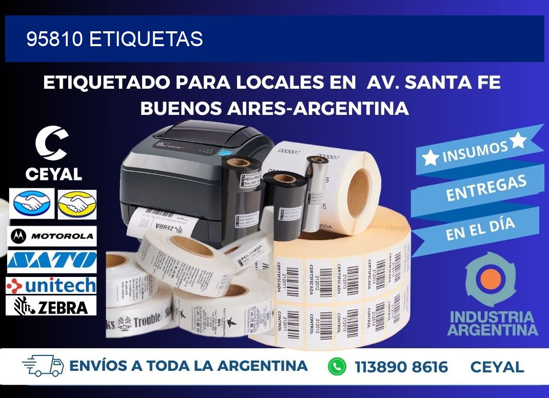 95810 ETIQUETAS