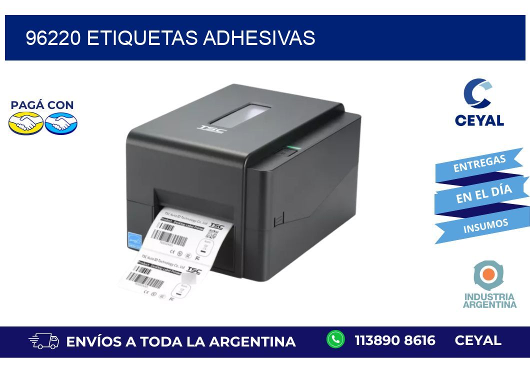 96220 ETIQUETAS ADHESIVAS