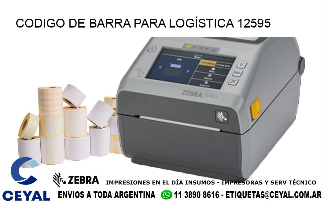 CODIGO DE BARRA PARA LOGÍSTICA 12595