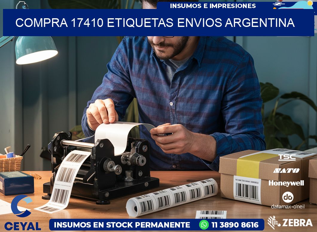 COMPRA 17410 ETIQUETAS ENVIOS ARGENTINA