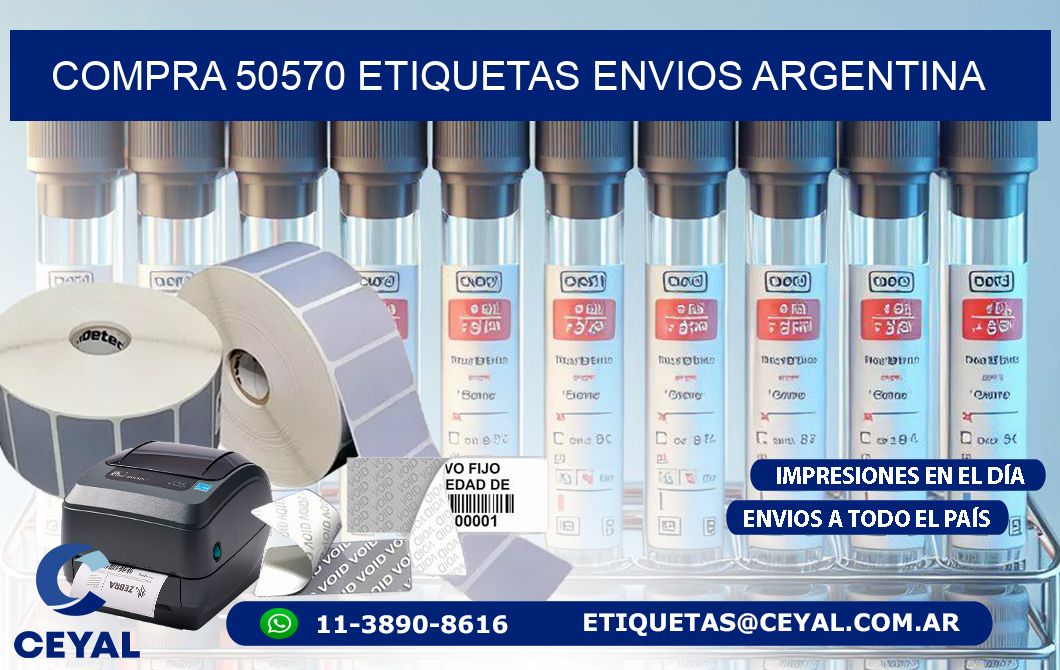 COMPRA 50570 ETIQUETAS ENVIOS ARGENTINA