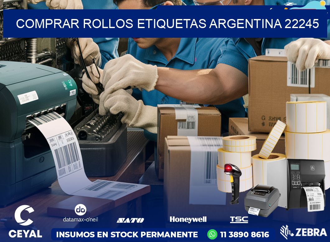 COMPRAR ROLLOS ETIQUETAS ARGENTINA 22245