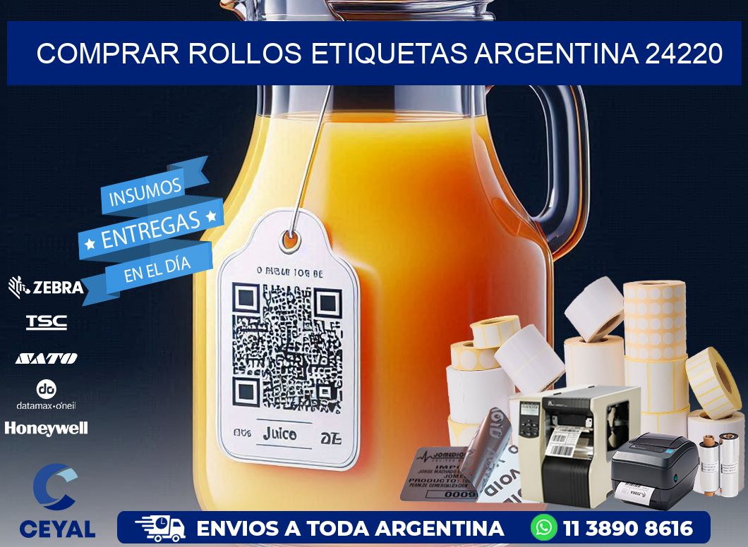COMPRAR ROLLOS ETIQUETAS ARGENTINA 24220