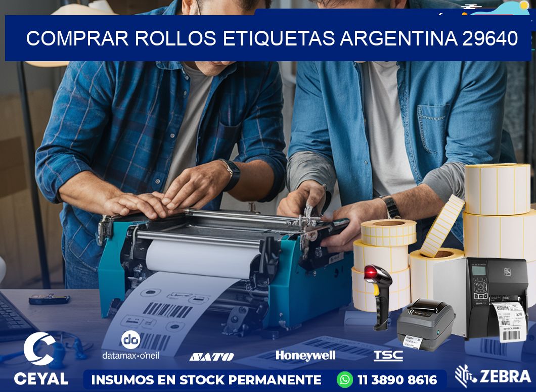 COMPRAR ROLLOS ETIQUETAS ARGENTINA 29640