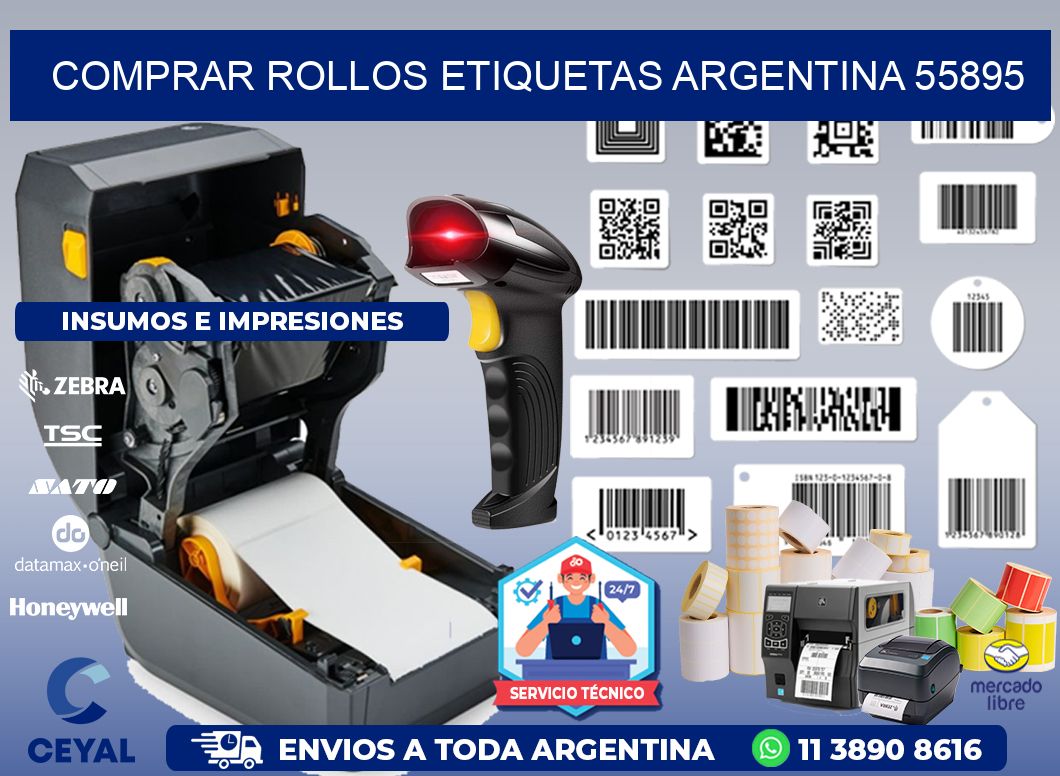 COMPRAR ROLLOS ETIQUETAS ARGENTINA 55895