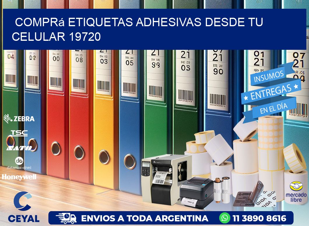 Comprá Etiquetas Adhesivas Desde tu Celular 19720