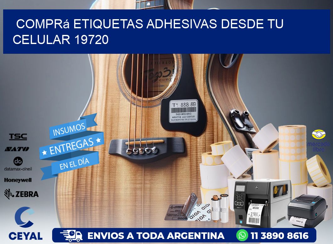 Comprá Etiquetas Adhesivas Desde tu Celular 19720