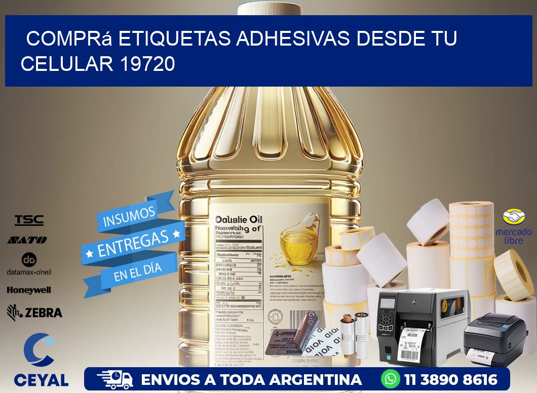 Comprá Etiquetas Adhesivas Desde tu Celular 19720