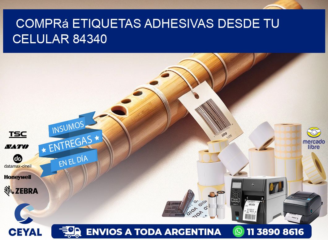 Comprá Etiquetas Adhesivas Desde tu Celular 84340
