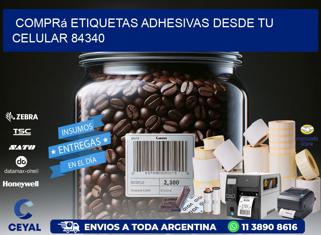 Comprá Etiquetas Adhesivas Desde tu Celular 84340