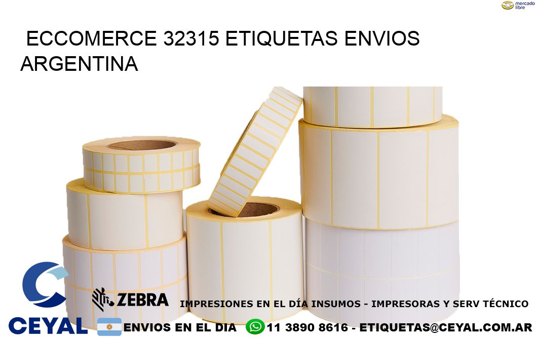 ECCOMERCE 32315 ETIQUETAS ENVIOS ARGENTINA
