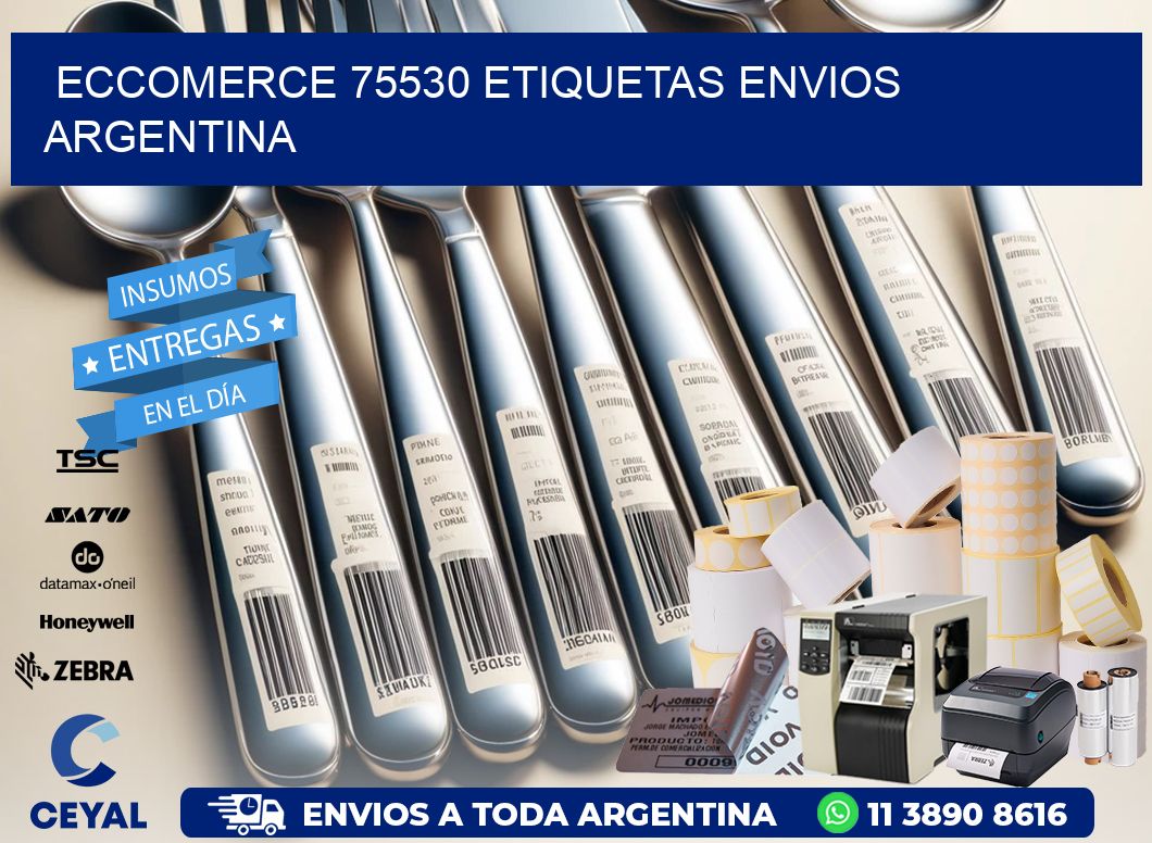 ECCOMERCE 75530 ETIQUETAS ENVIOS ARGENTINA