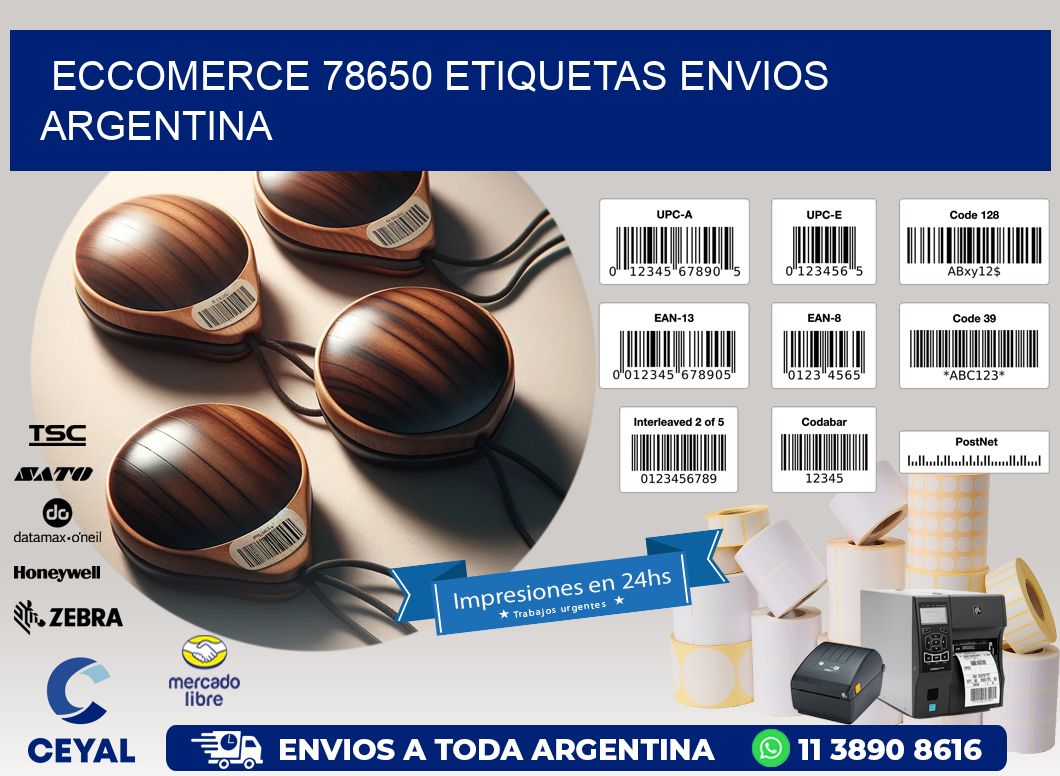 ECCOMERCE 78650 ETIQUETAS ENVIOS ARGENTINA