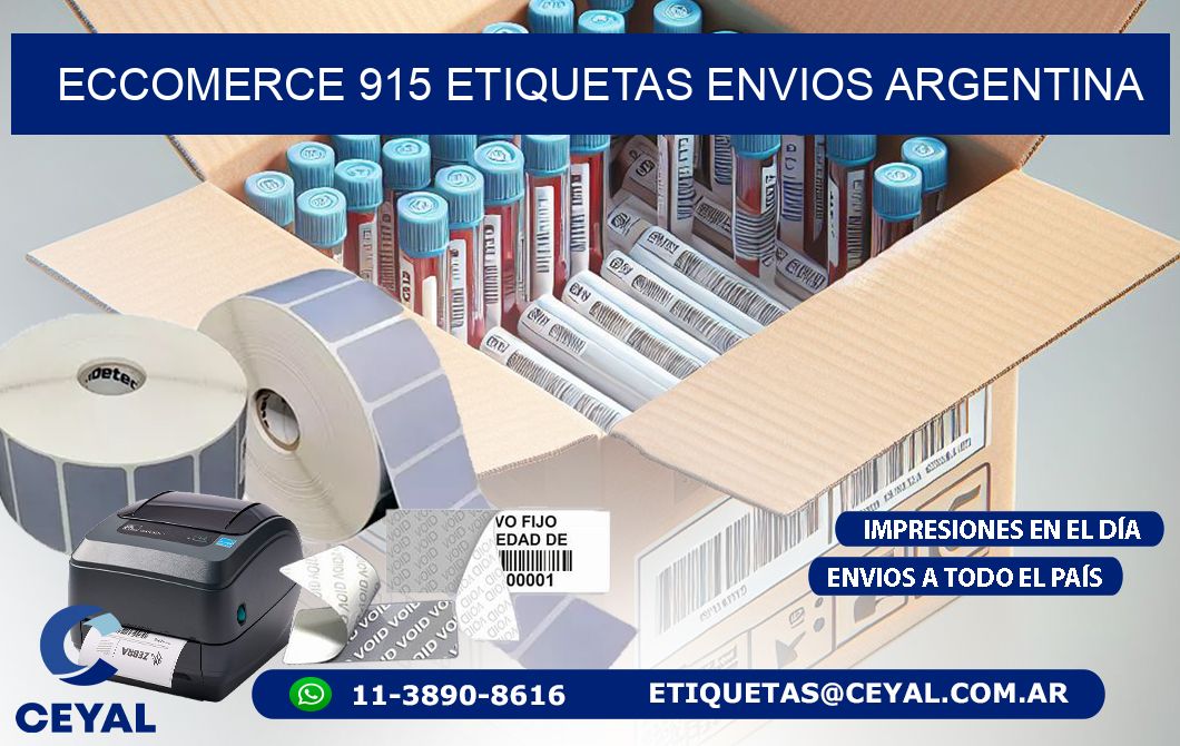 ECCOMERCE 915 ETIQUETAS ENVIOS ARGENTINA