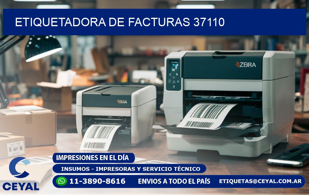 ETIQUETADORA DE FACTURAS 37110