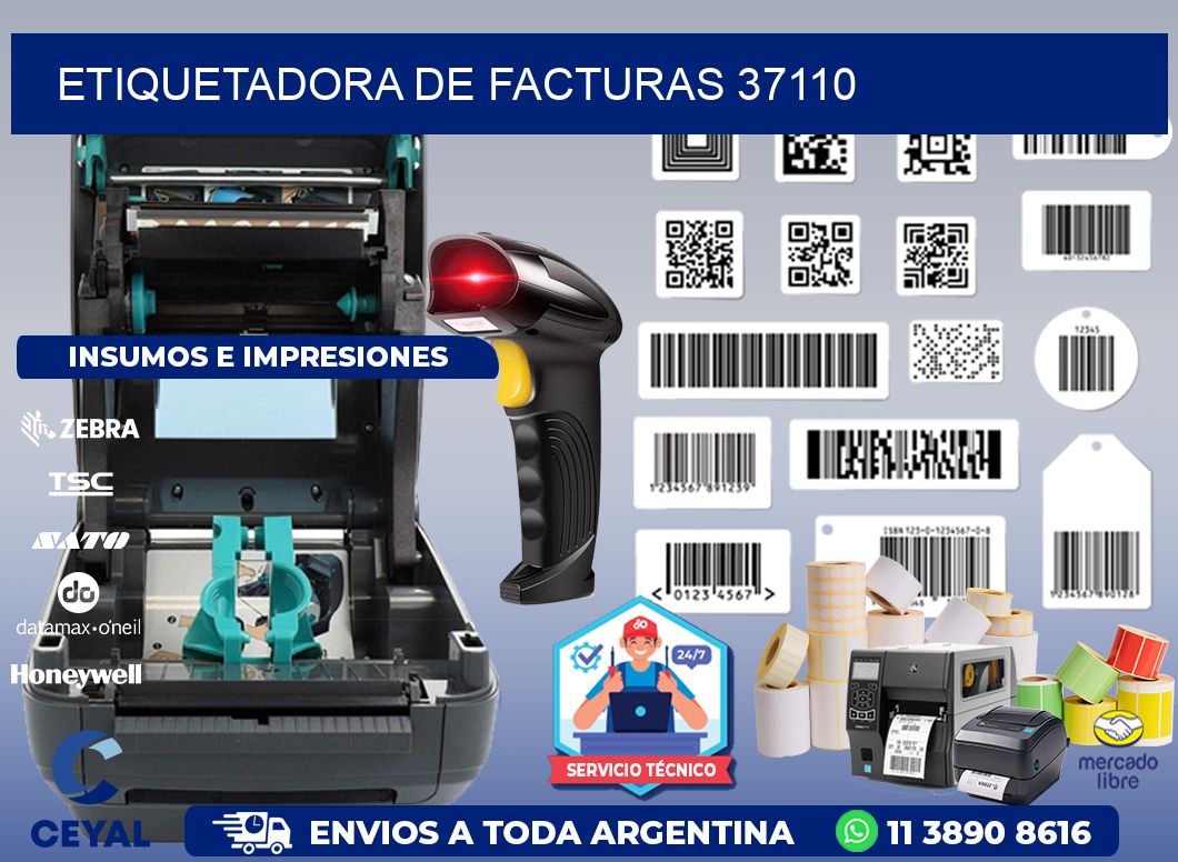 ETIQUETADORA DE FACTURAS 37110