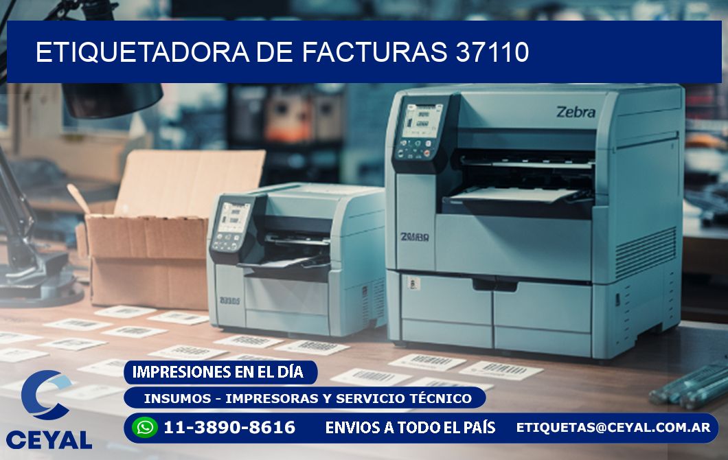 ETIQUETADORA DE FACTURAS 37110