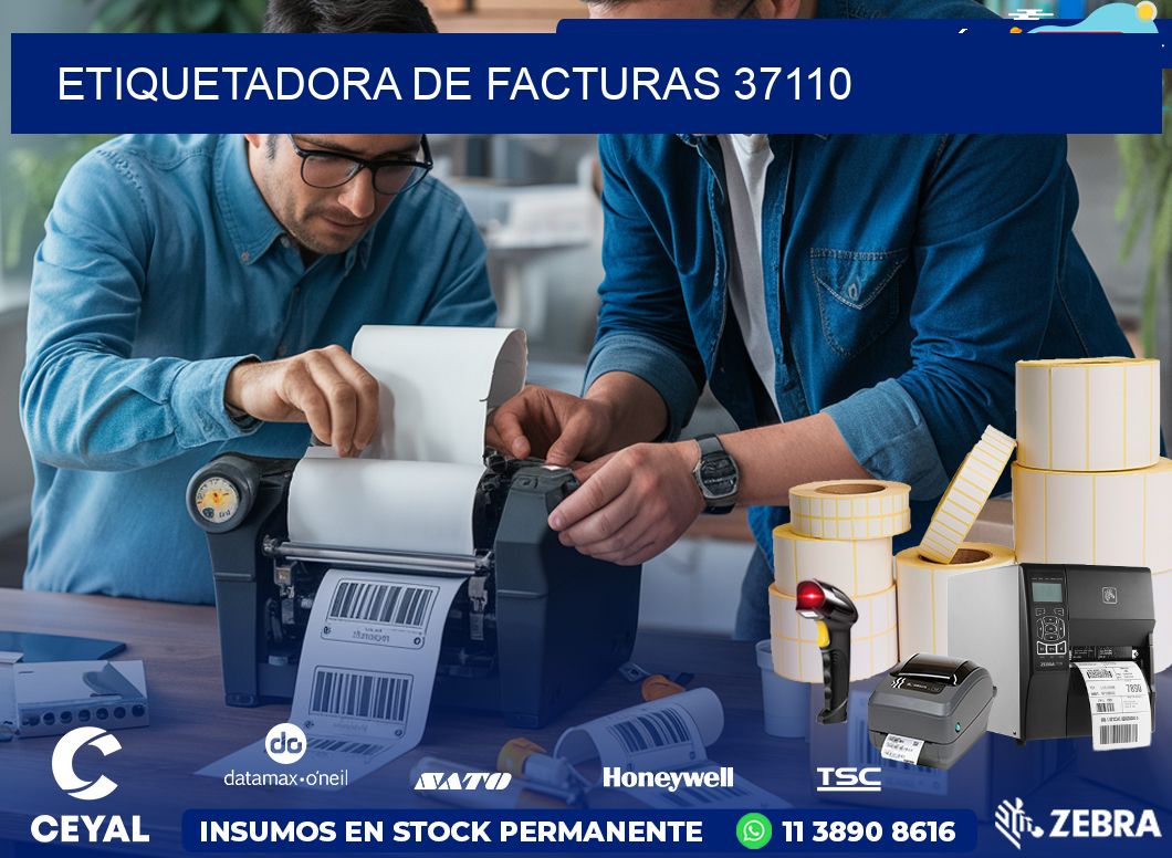 ETIQUETADORA DE FACTURAS 37110