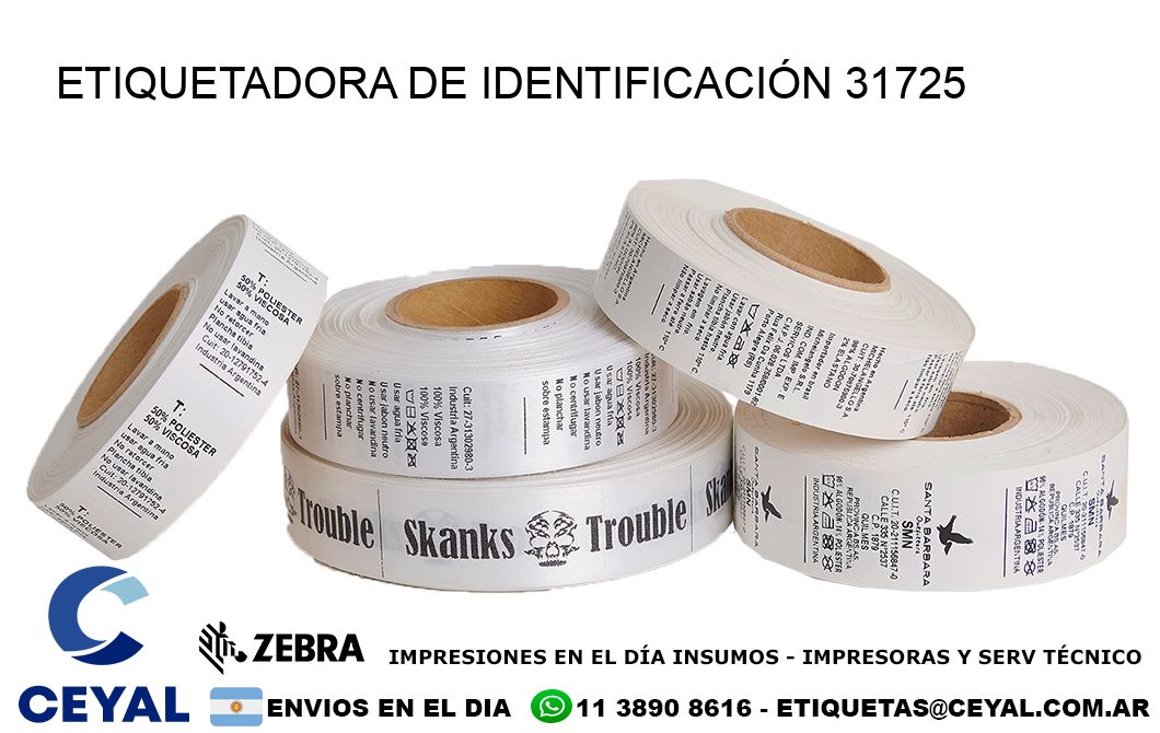 ETIQUETADORA DE IDENTIFICACIÓN 31725