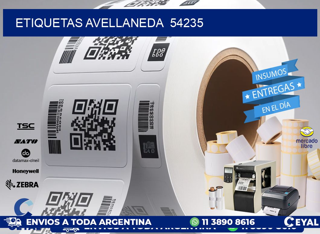ETIQUETAS AVELLANEDA  54235