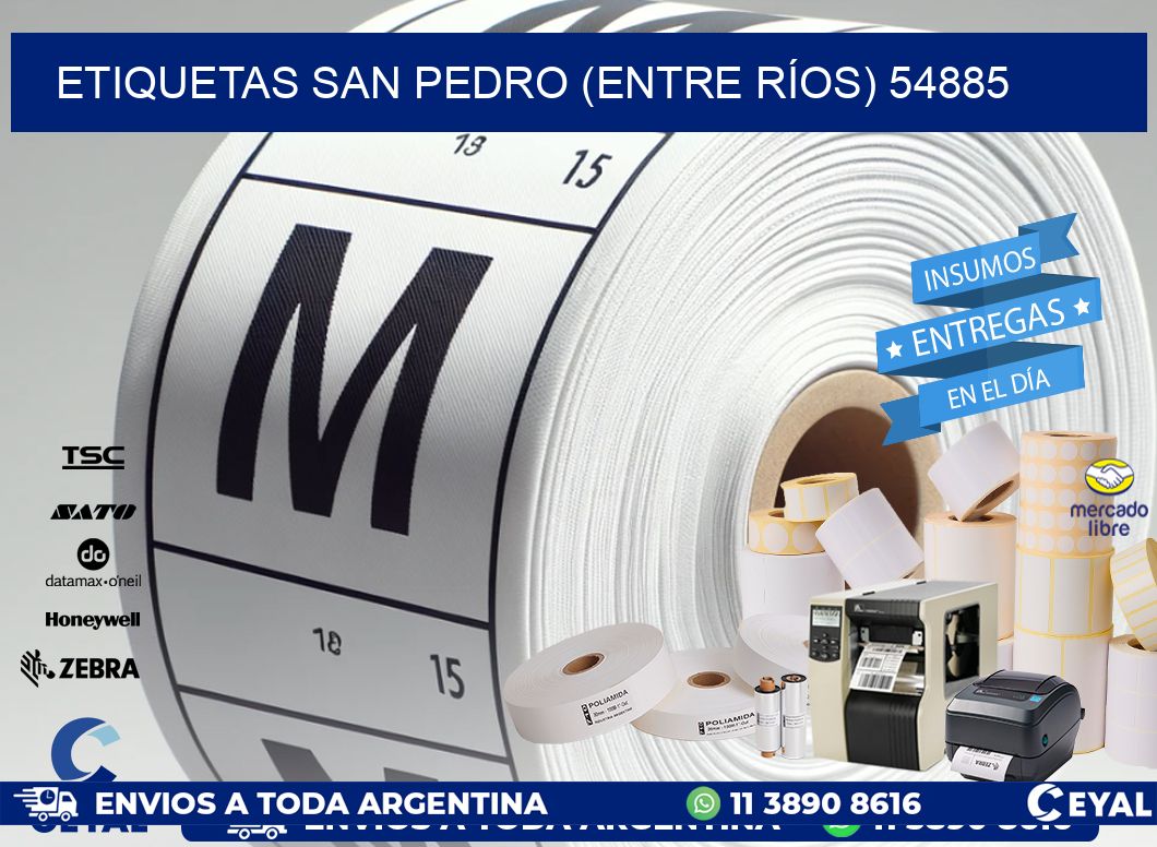 ETIQUETAS SAN PEDRO (ENTRE RÍOS) 54885