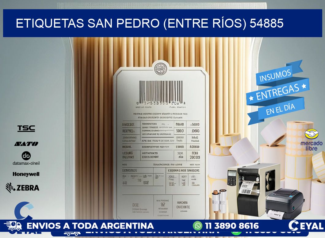 ETIQUETAS SAN PEDRO (ENTRE RÍOS) 54885