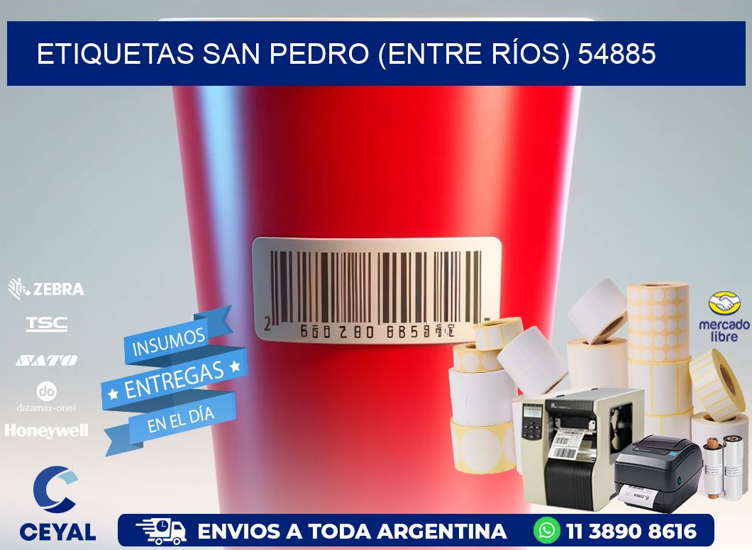 ETIQUETAS SAN PEDRO (ENTRE RÍOS) 54885