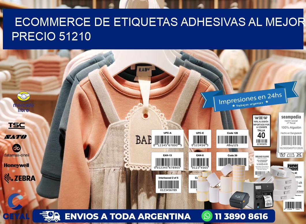 Ecommerce de Etiquetas Adhesivas al Mejor Precio 51210