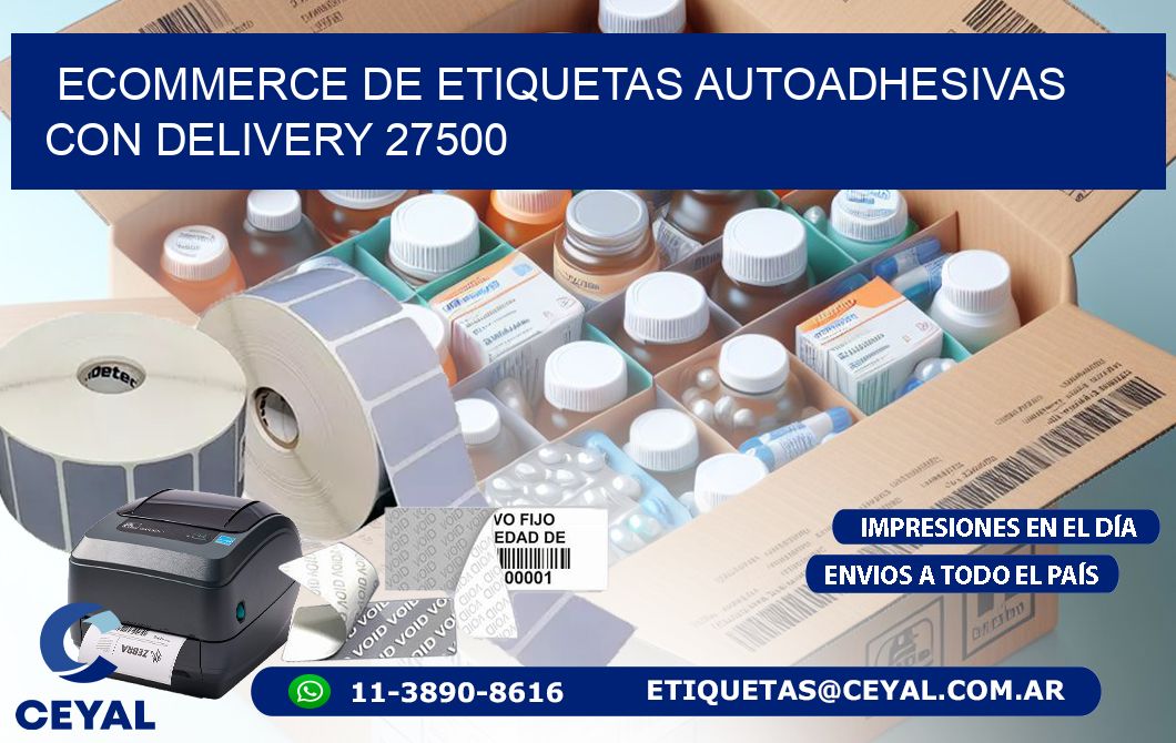 Ecommerce de Etiquetas Autoadhesivas con Delivery 27500