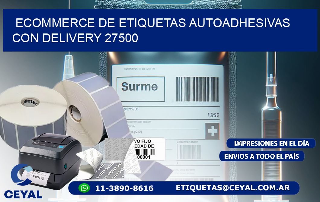 Ecommerce de Etiquetas Autoadhesivas con Delivery 27500