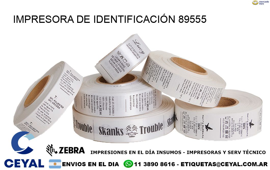 IMPRESORA DE IDENTIFICACIÓN 89555