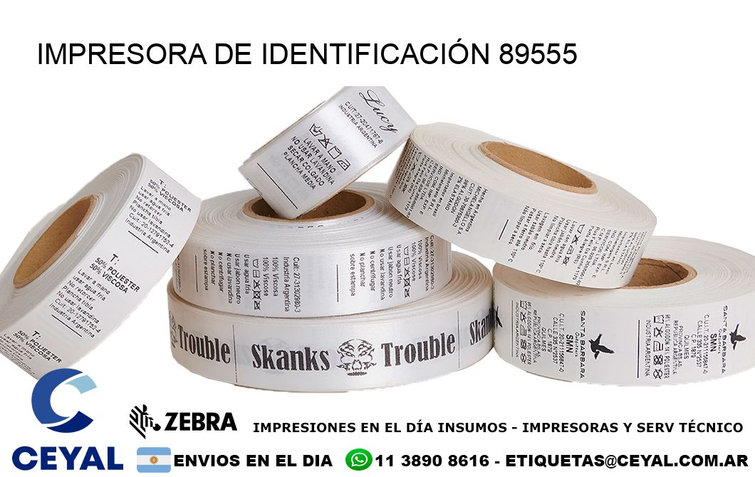 IMPRESORA DE IDENTIFICACIÓN 89555