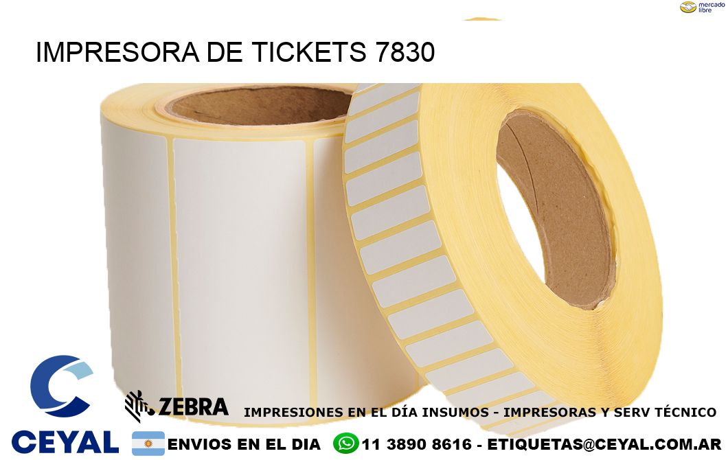 IMPRESORA DE TICKETS 7830